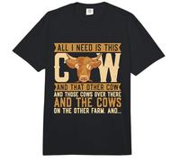 Tutto ciò di Cui Ho Bisogno è Questa Mucca e allevatori allevatori Allevamento di Bestiame Comfort Colors Adult Heavyweight T-Shirt