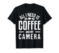 Tutto ciò di Cui Ho Bisogno è Un caffè e la mia Macchina Maglietta