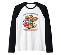 Tutto compreso? Verrà utilizzato! Maglia con Maniche Raglan