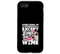 Tutto con moderazione tranne Bingo e vino Custodia per iPhone SE (2020) / 7 / 8