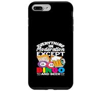 Tutto con moderazione tranne il bingo e la birra Custodia per iPhone 7 Plus/8 Plus