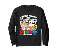 Tutto con moderazione tranne il bingo e la birra Maglia a Manica