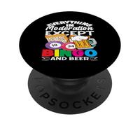 Tutto con moderazione tranne il bingo e la birra PopSockets PopGrip Adesivo