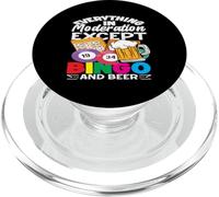Tutto con moderazione tranne il bingo e la birra PopSockets PopGrip per MagSafe