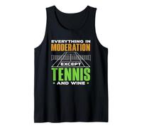 Tutto con moderazione Tranne Il tennista Canotta