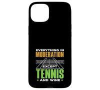 Tutto con moderazione tranne il tennista Custodia per iPhone 15 Plus