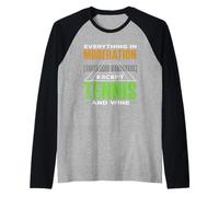 Tutto con moderazione Tranne Il tennista Maglia con Maniche Raglan
