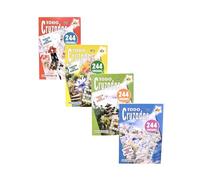 Tutto Crociate Confezione Di 4 Libri 656 Pagine Di Intrattenimento per Anziani In Spagnolo Anche con Numeri