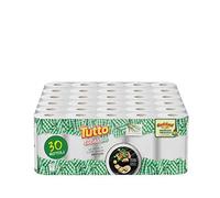 Tutto Cucina Plus, 30 Rotoli di Carta, 3 Veli, 75* Strappi, Extra Assorbenti e Super Resistenti, Adatti a Tutte le Superfici della Cucina, Made in Italy