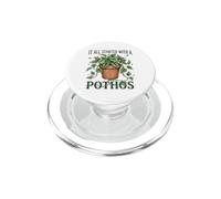 Tutto è iniziato con un amante delle piante d'appartamento di Pothos PopSockets PopGrip per MagSafe