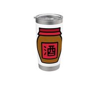 Tutto è meglio con Baijiu - Altro Baijiu Bicchiere termico in acciaio inox doppia parete
