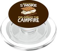 Tutto è più divertente intorno al fuoco Smores amante PopSockets PopGrip per MagSafe