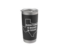 Tutto è più grande in Texas Sei così ieri Bicchiere termico in acciaio inox doppia parete