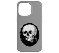 Tutto è vanità: il riflesso del cranio nello specchio è ritagliato Custodia per iPhone 14 Pro Max