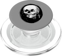 Tutto è vanità: il riflesso del cranio nello specchio è ritagliato PopSockets PopGrip per MagSafe