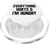 Tutto fa male e ho fame Funny Workout Gym PopSockets PopGrip per MagSafe