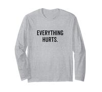 Tutto fa male, ma sto ancora lavorando alla motivazione Maglia a Manica