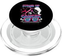 Tutto il cancro consapevolezza stand-up per le donne Cancro godere estate PopSockets PopGrip per MagSafe