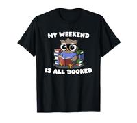 Tutto il mio weekokend è Booked. abbigliamento lettura libri. Maglietta
