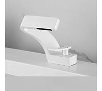 Tutto il rame creativo cascata calda e fredda rubinetti del bacino in bagno