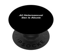 Tutto il sesso eterosessuale è abuso PopSockets PopGrip Adesivo