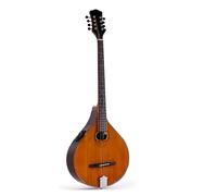 Tutto In Legno Massello 8 Corde Mandolino Solid Red Pine Top Tastiera In Ebano Ponte In Palissandro Con EQ Professionale Mandolino