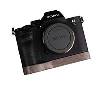 Tutto Legno Macchina Fotografica In Legno Impugnatura Base Protettore Fatto A Mano Leggero Peso Per Sony A7M4 Alpha 7M4 7S3 ILCE-7M4 A7S3 ILCE-7S3 A1