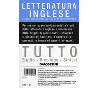 Tutto letteratura inglese. Schemi riassuntivi, quadri di approfondimento