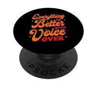 Tutto meglio con Voice Over Design PopSockets PopGrip Adesivo