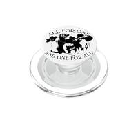 TUTTO PER UNO TRE MUSKETEERS GATTI DUMAS PopSockets PopGrip per MagSafe