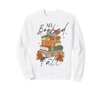 Tutto prenotato per Fall Cozy Reading Autumn Book Lover Design Felpa
