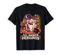 Tutto Prenotato per Halloween Book Lover Spooky Season Reader Maglietta