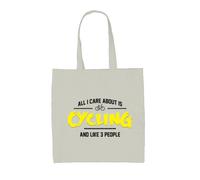 Tutto Quello che mi Interessa È Ciclismo E Like 3 People - Tela Borsa - Cycle