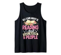 Tutto quello che mi interessa è leggere e mi piace forse 5 persone Canotta