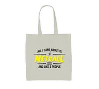 Tutto Quello che mi Interessa È Netball E 3 People - Tela Borsa - Rete Ball