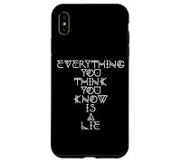 Tutto quello che pensi di sapere è una bugia Custodia per iPhone XS Max