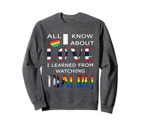 Tutto Quello Che so sullamore Ho imparato Guardando Il Tailandese BL! Felpa