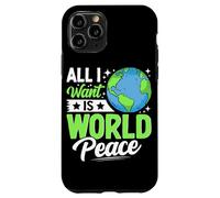 Tutto quello che voglio è la pace nel mondo Custodia per iPhone 11 Pro