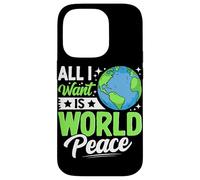 Tutto quello che voglio è la pace nel mondo Custodia per iPhone 14 Pro