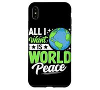 Tutto quello che voglio è la pace nel mondo Custodia per iPhone XS Max