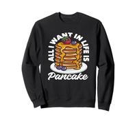 Tutto quello che voglio nella vita è Pancakes Stack Felpa