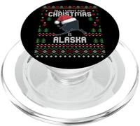 Tutto quello che voglio per Natale è Alaska Ugly Xmas Sweater Lover PopSockets PopGrip per MagSafe