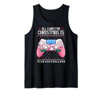 Tutto Quello Che Voglio per Natale è Controller Rosa Videogioco Ragazza Canotta