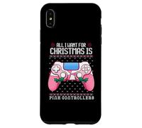 Tutto quello che voglio per Natale è controller rosa Videogioco Ragazza Custodia per iPhone XS Max