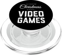 Tutto quello che voglio per Natale è giocare ai videogiochi PopSockets PopGrip per MagSafe