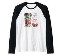 Tutto Quello Che Voglio per Natale è più caffè Maglia con Maniche Raglan