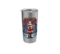Tutto quello che voglio per Natale è un grosso pescato a Babbo Natale che pesca Bicchiere termico in acciaio inox doppia parete