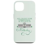Tutto quello che voglio per Natale è vivere in PEMBERLEY Austen Meme Custodia per iPhone 13