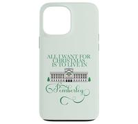 Tutto quello che voglio per Natale è vivere in PEMBERLEY Austen Meme Custodia per iPhone 13 Pro Max