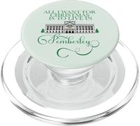 Tutto quello che voglio per Natale è vivere in PEMBERLEY Austen Meme PopSockets PopGrip per MagSafe
